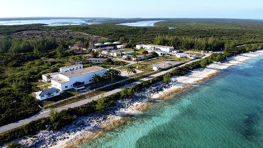 Gerace Research Centre aerial view.